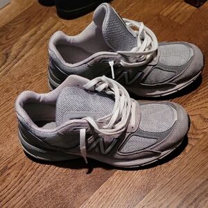 New Balance 990v5 Gray Sneakers Made In USA